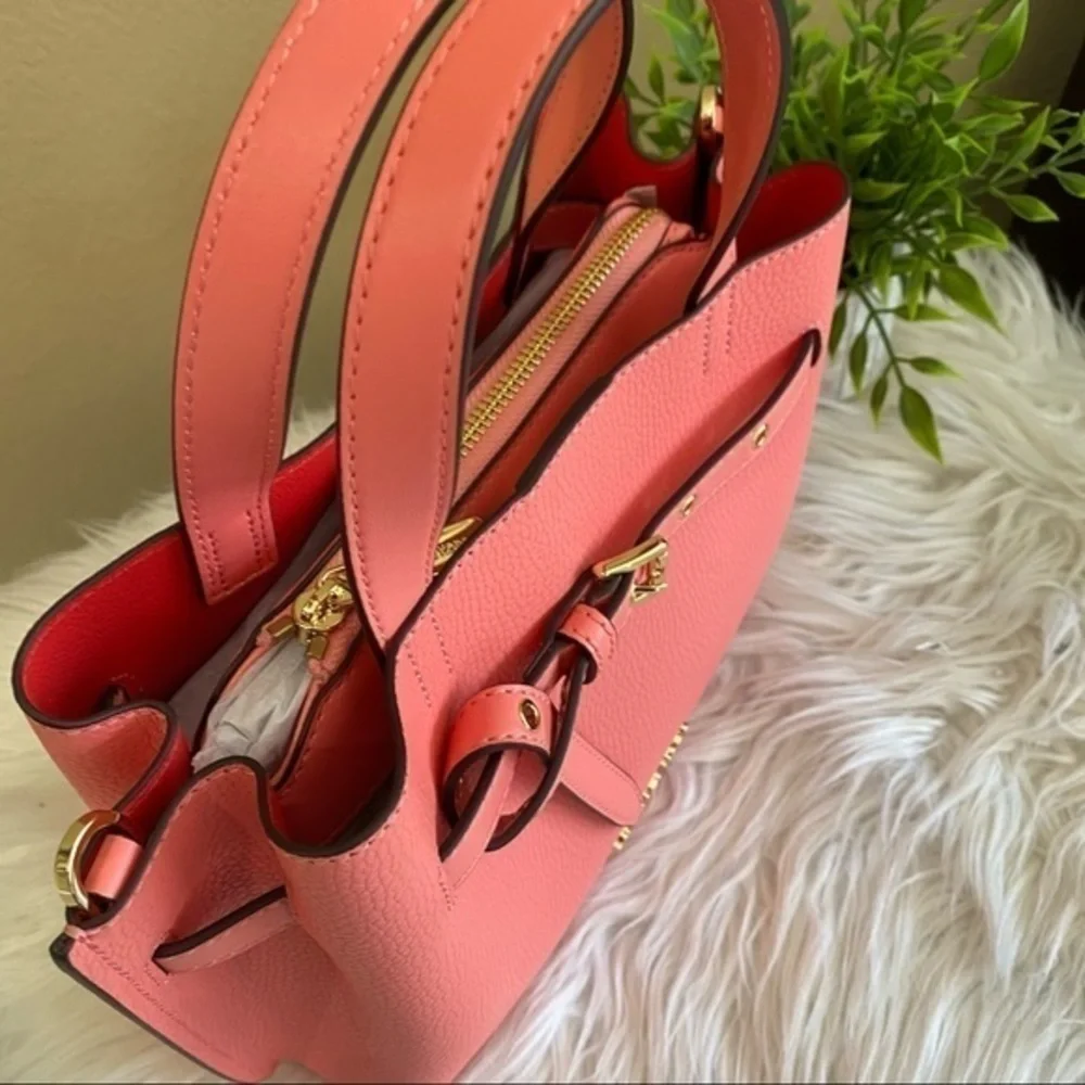 New Michael Kors Emilia Small Logo Satchel bag